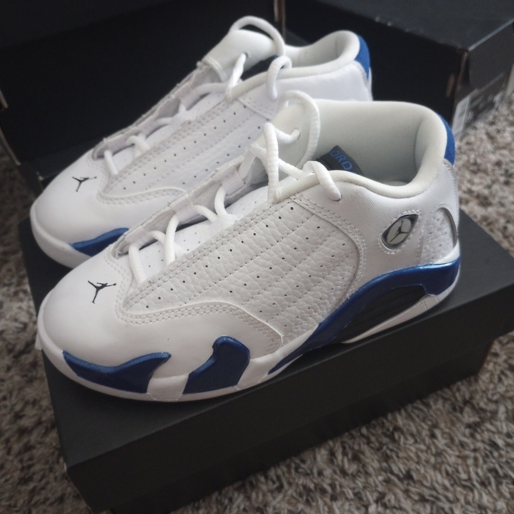 Kids Jordan 14 Royal Blue